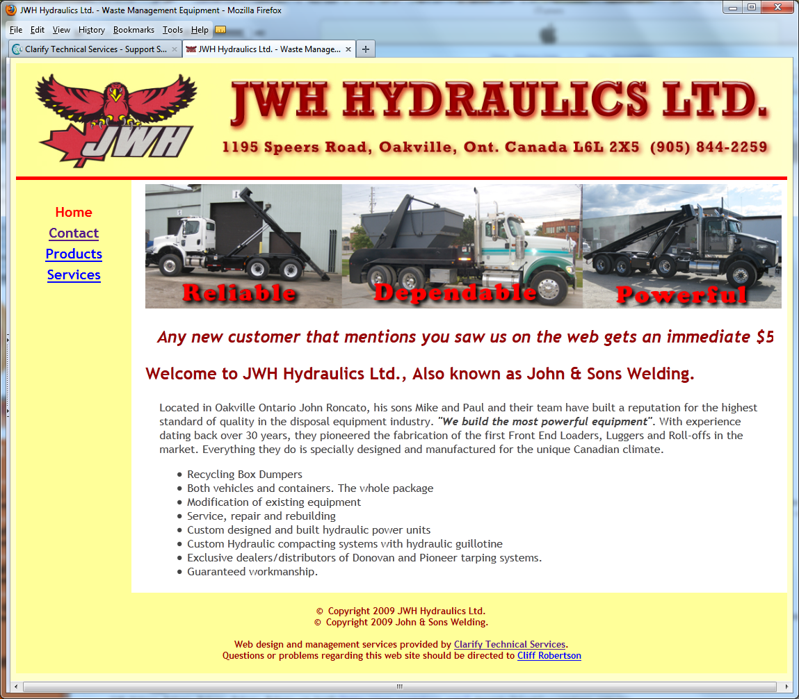 JWH Hydraulics
