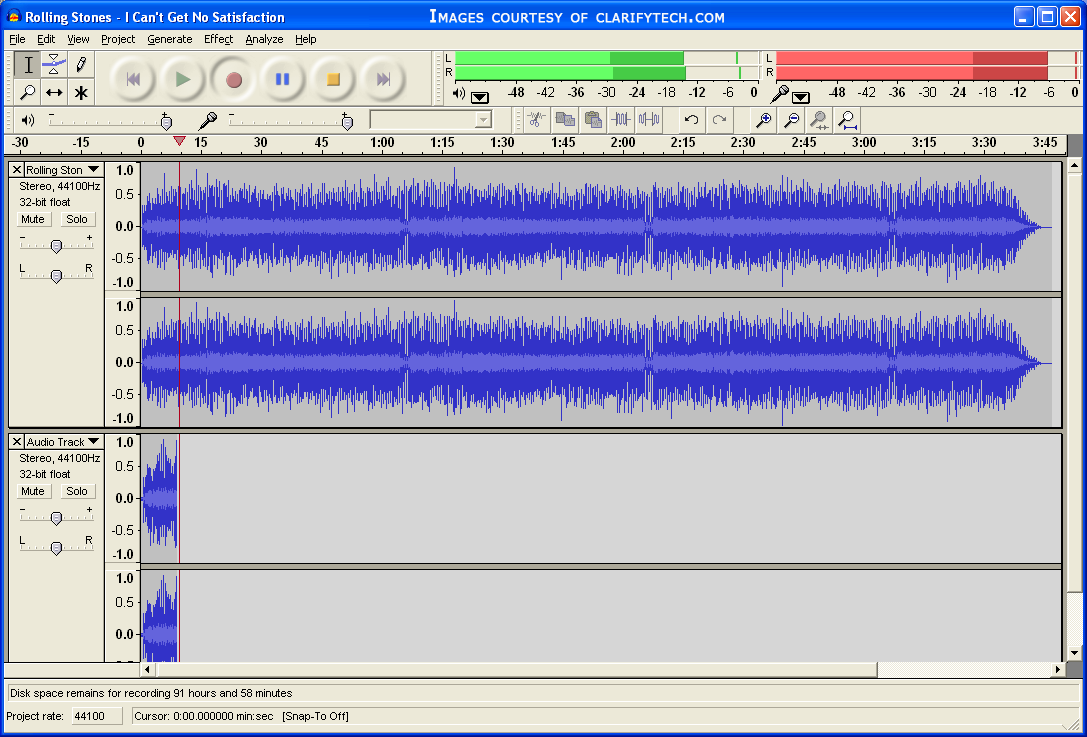 Audacity Program Recording